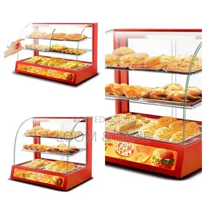 Metal Electric Glass Food Warmer