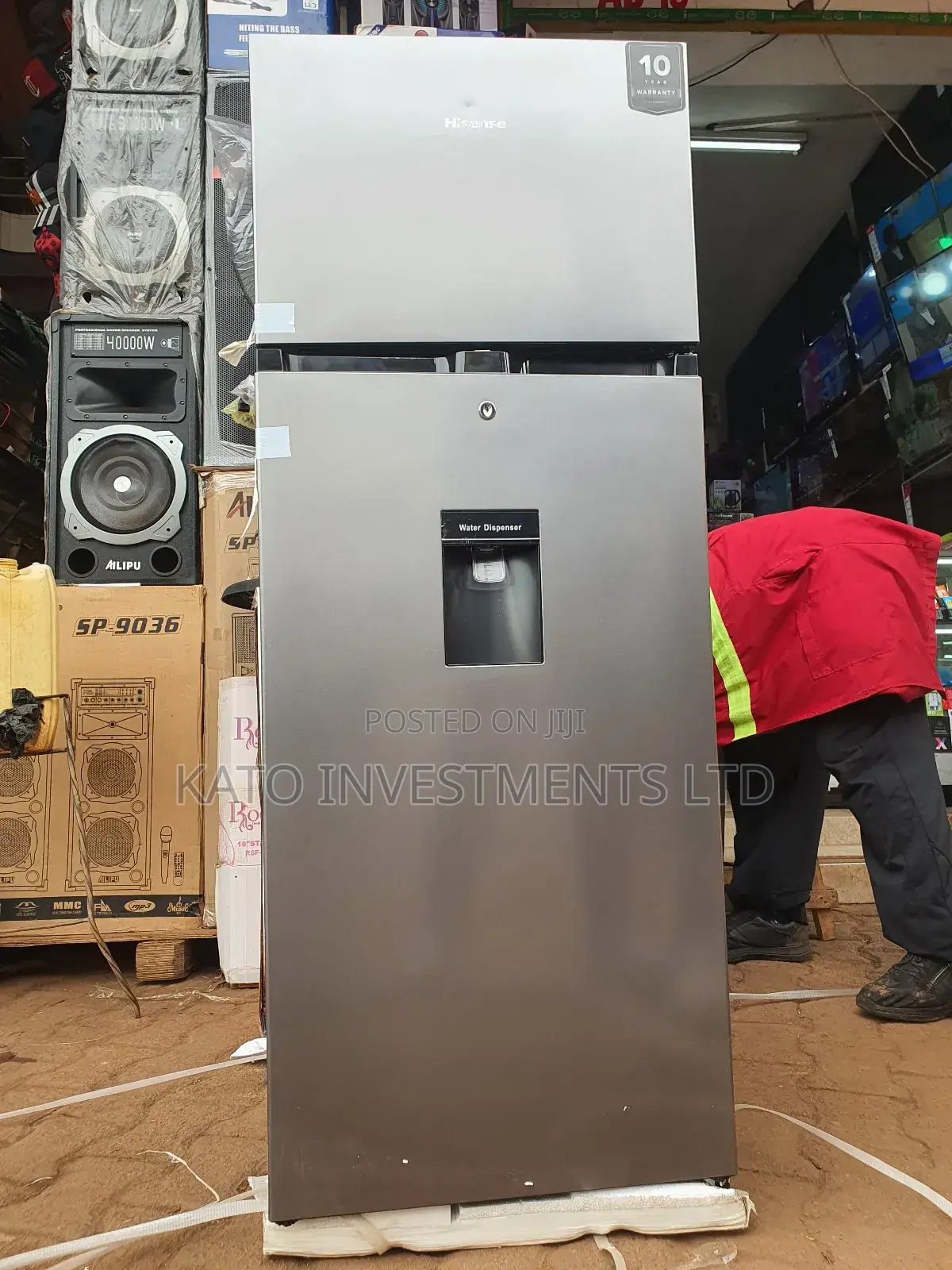 Hisense 270litrs Dispenser Fridge