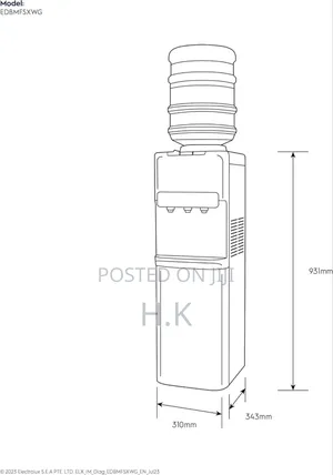 Electrolux Es11wr Water Dispenser.