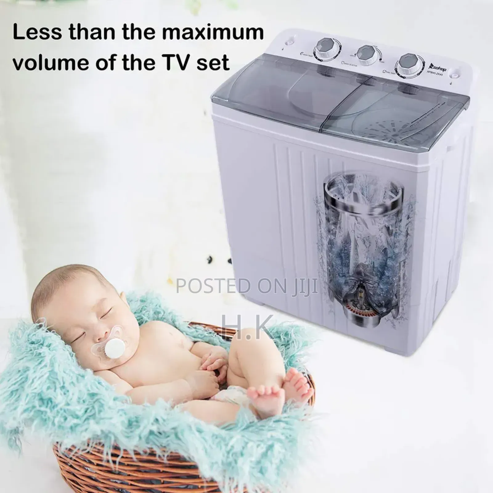 Onida Twin-Tub Washing Machine 6kg