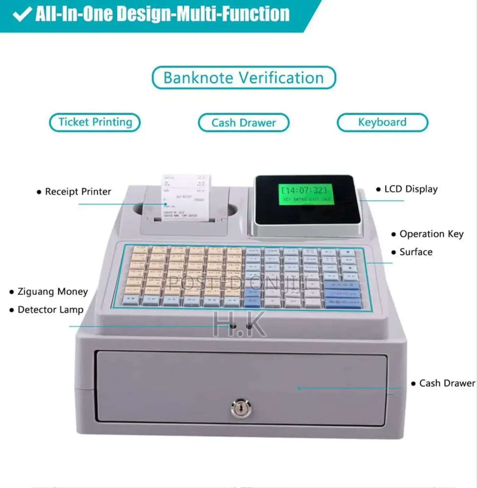 Electronic Pos System Cash Register