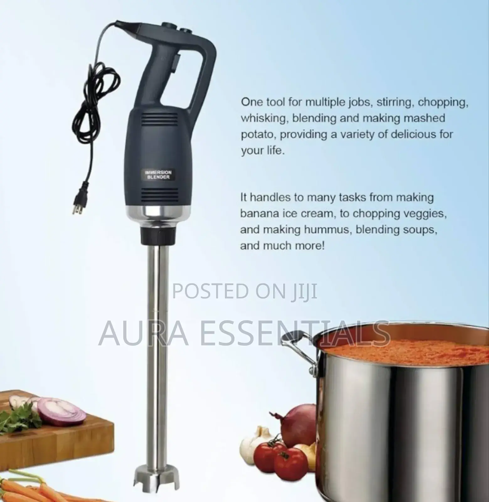 Heavy-Duty Commercial Hand Blender