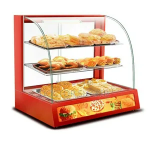 Strong Metal Electric Glass Food Warmer