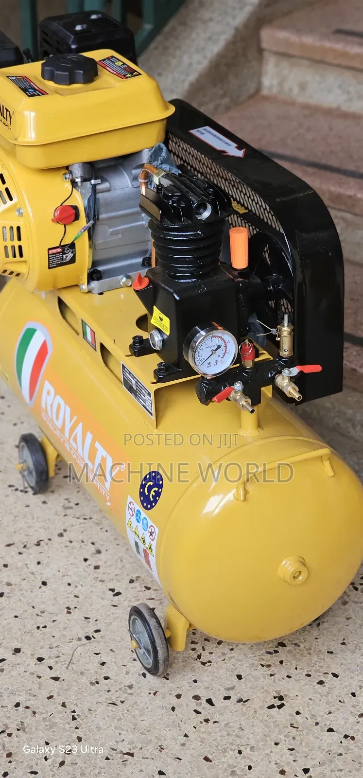 Royalty Gasoline Compressor 50ltrs