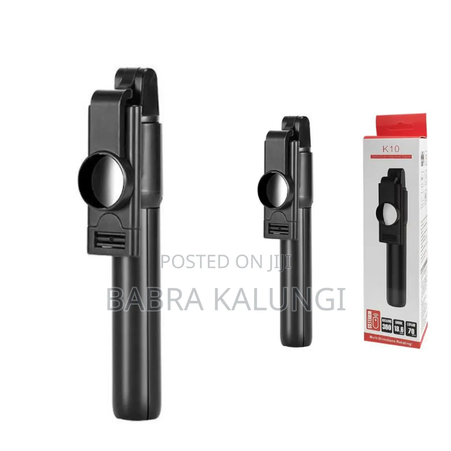 Bluetooth Selfie Stick and Tripod Stand With Wireless Remote