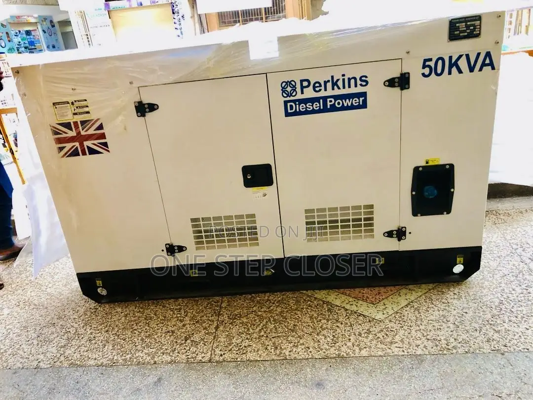 50kva Super Silent Generator Perkins Uk Made 50 Kilowatages