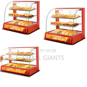 Metal Electric Glass Food Warmer
