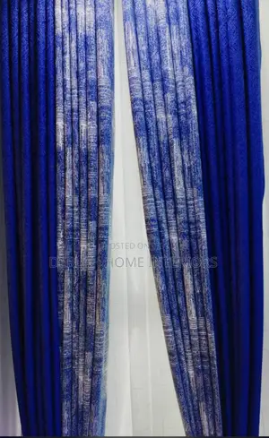 Loyal Blue Curtains in Mix and Match