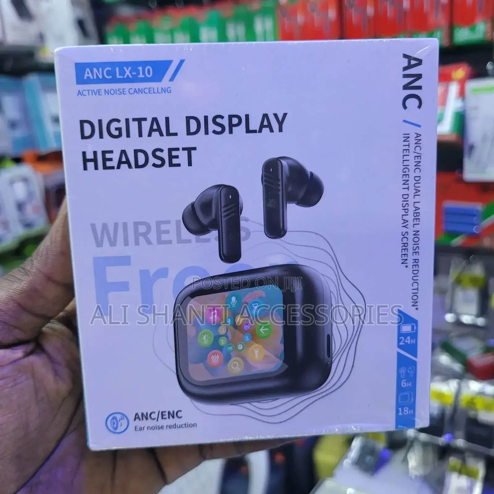 Digital Display Earbuds Anc