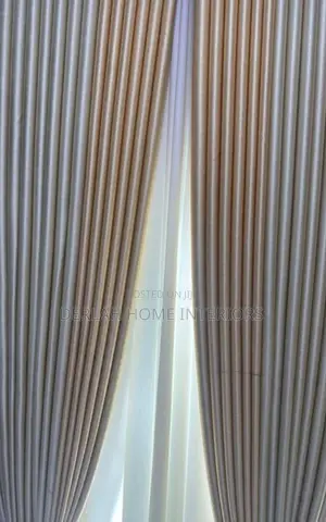 Light Cream and Dark Cream Curtain(Beigh)