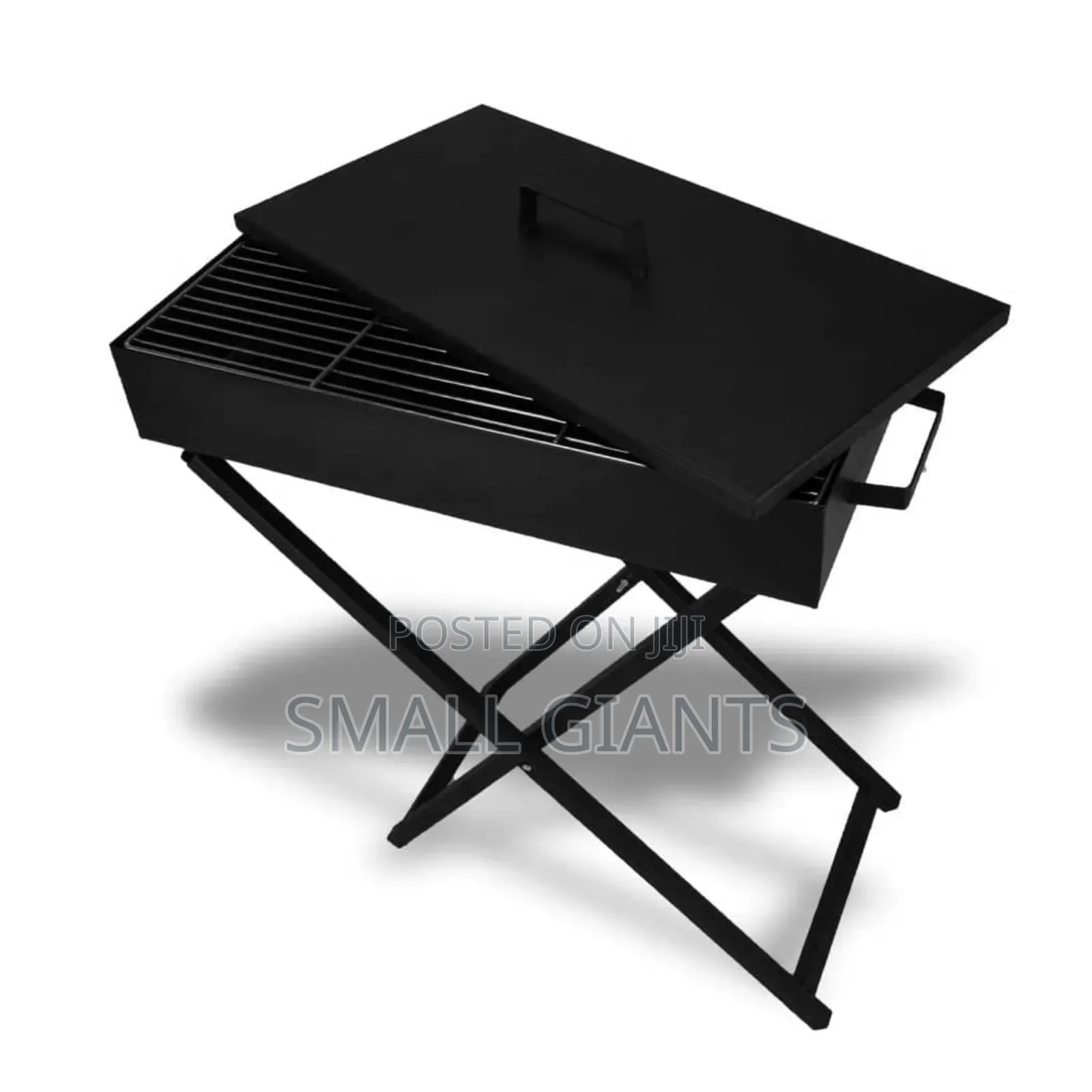 Outdoor Portable Foldable Picnic Grill With Lid
