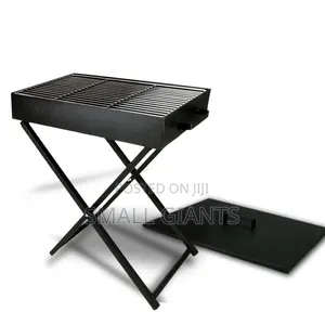 Outdoor Portable Foldable Picnic Grill With Lid