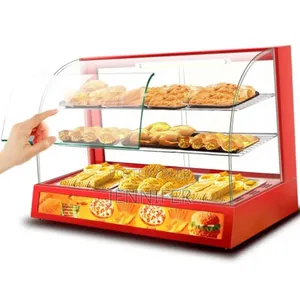 Metal Electric Glass Food Warmer