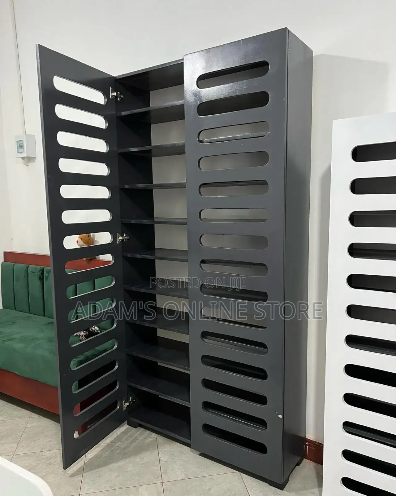 Black Shoe Rack