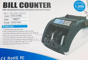 High Accuracy Heavy-Duty Bill Counter Machine