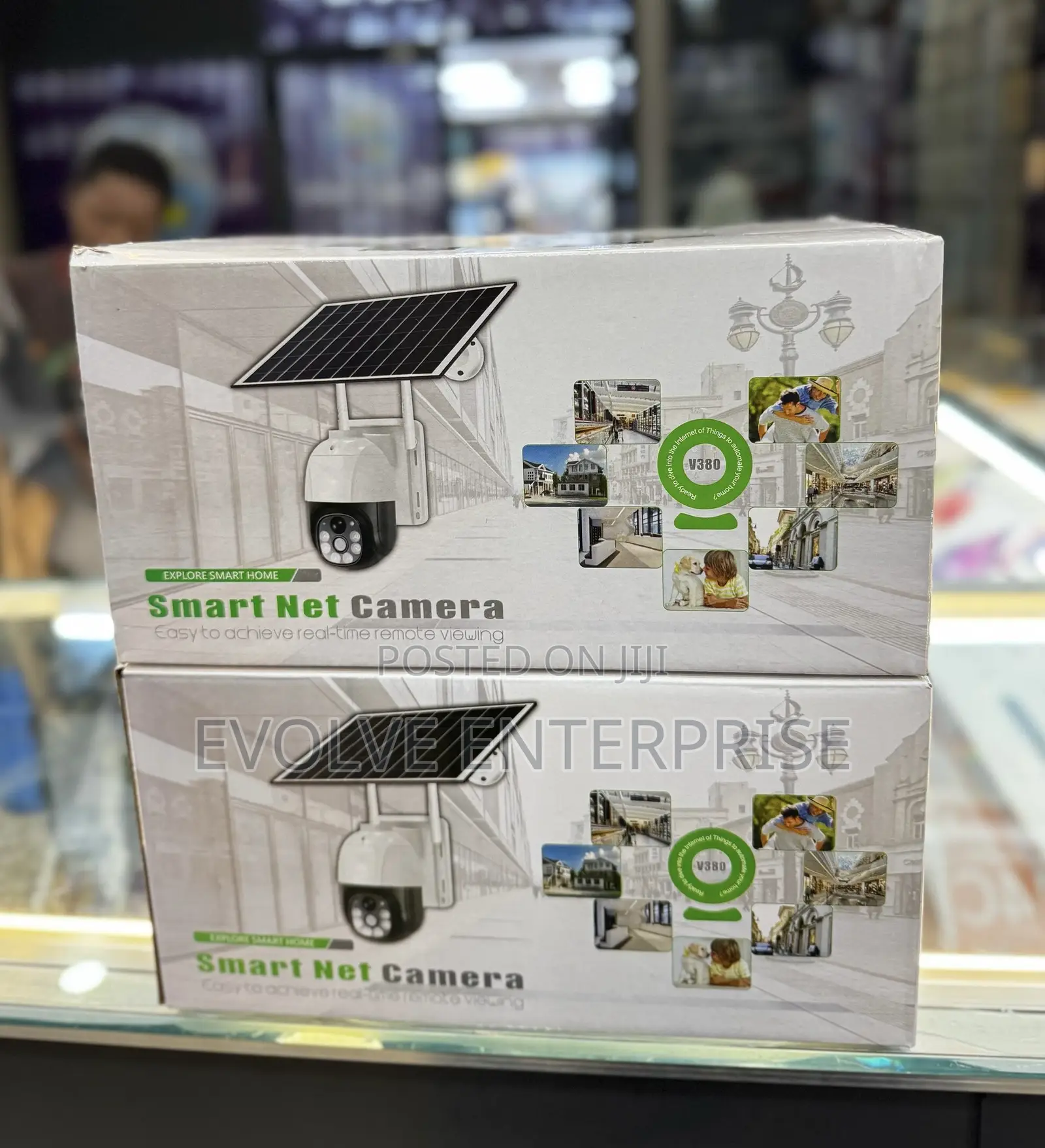 V380pro 4mp Full Colour Solar Panels Camera