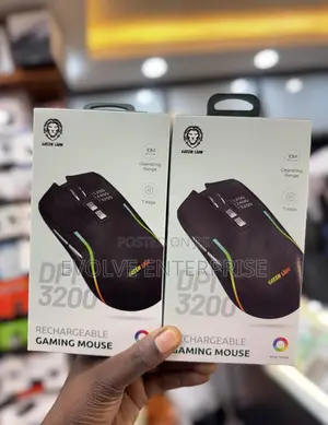 Green Lion Rechargeable Gaming Mouse