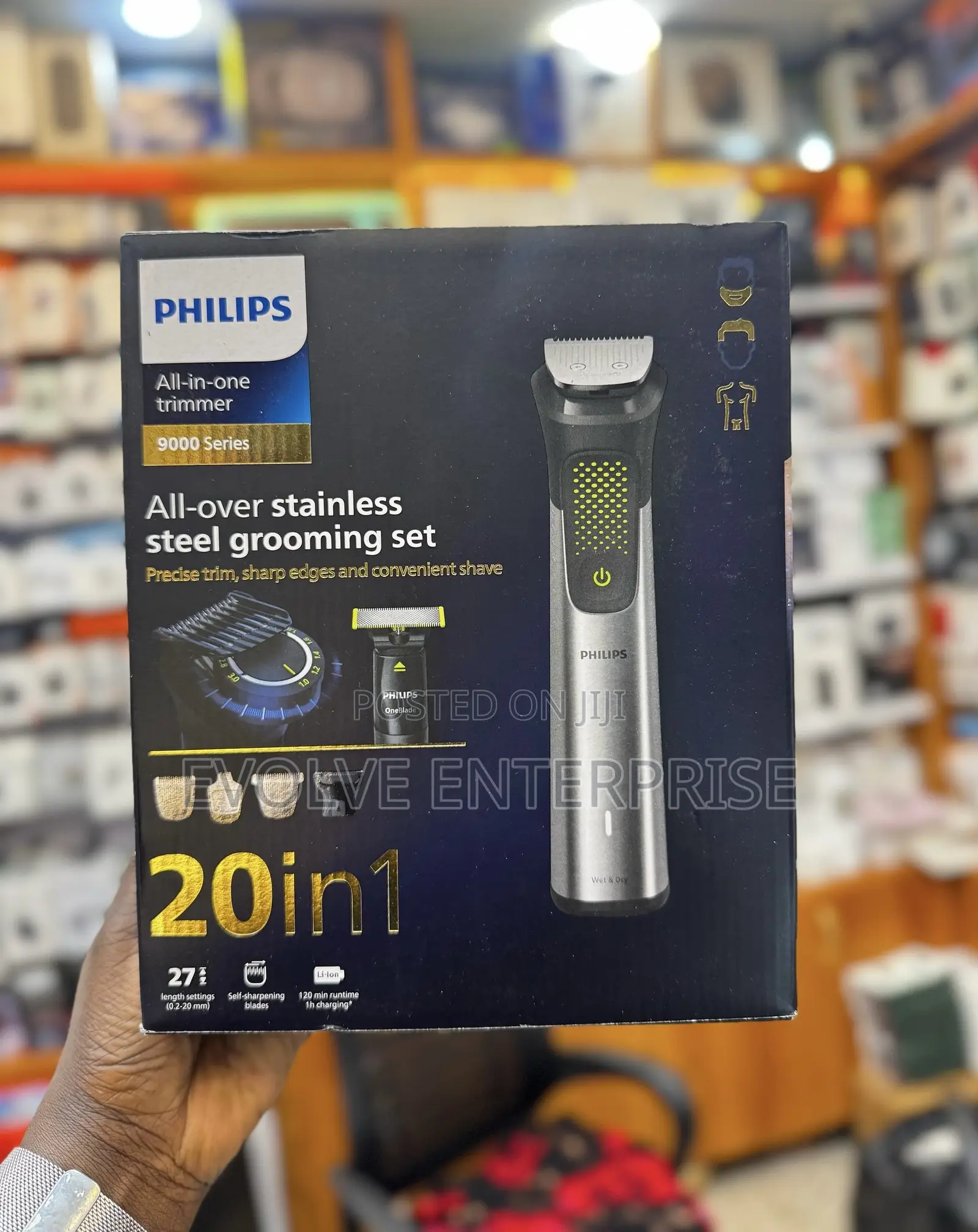 Philips Series 9000, 20-in-1 Ultimate Multi Grooming Trimmer