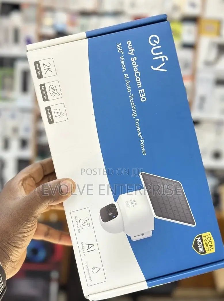 Eufy Security Solocam E30, Security Outdoor Solar Camera
