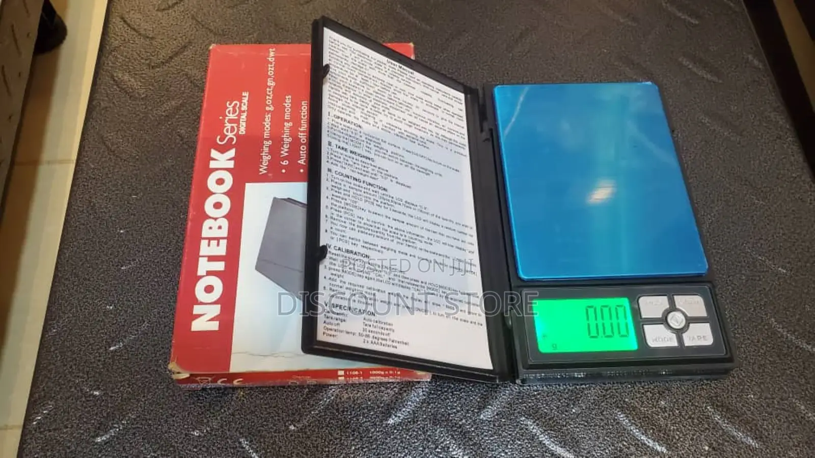 Pocket Electronic Scale Notebook Mineral Weighing Scale