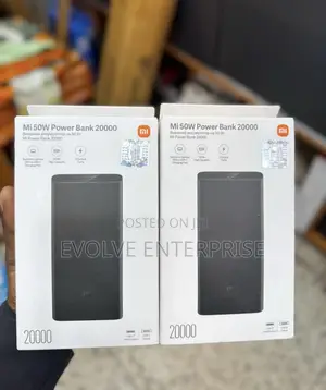 Mi Xiaomi 50w Power Bank 20,000