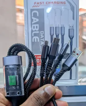 3in1 Fast Charging Cable Multi Charging Cable for Charger