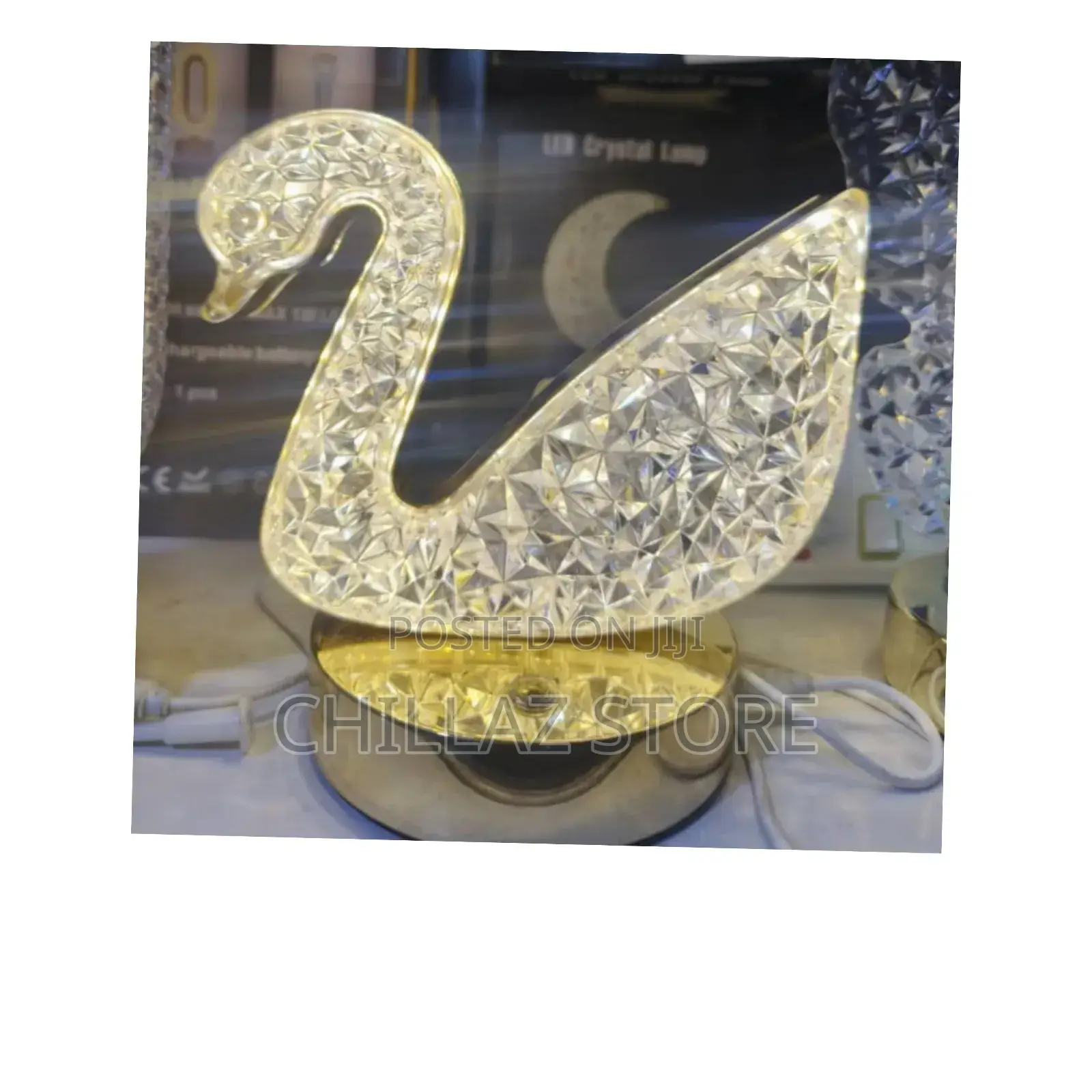 Rechargeable Swan Shape Table , Desk Lamp.