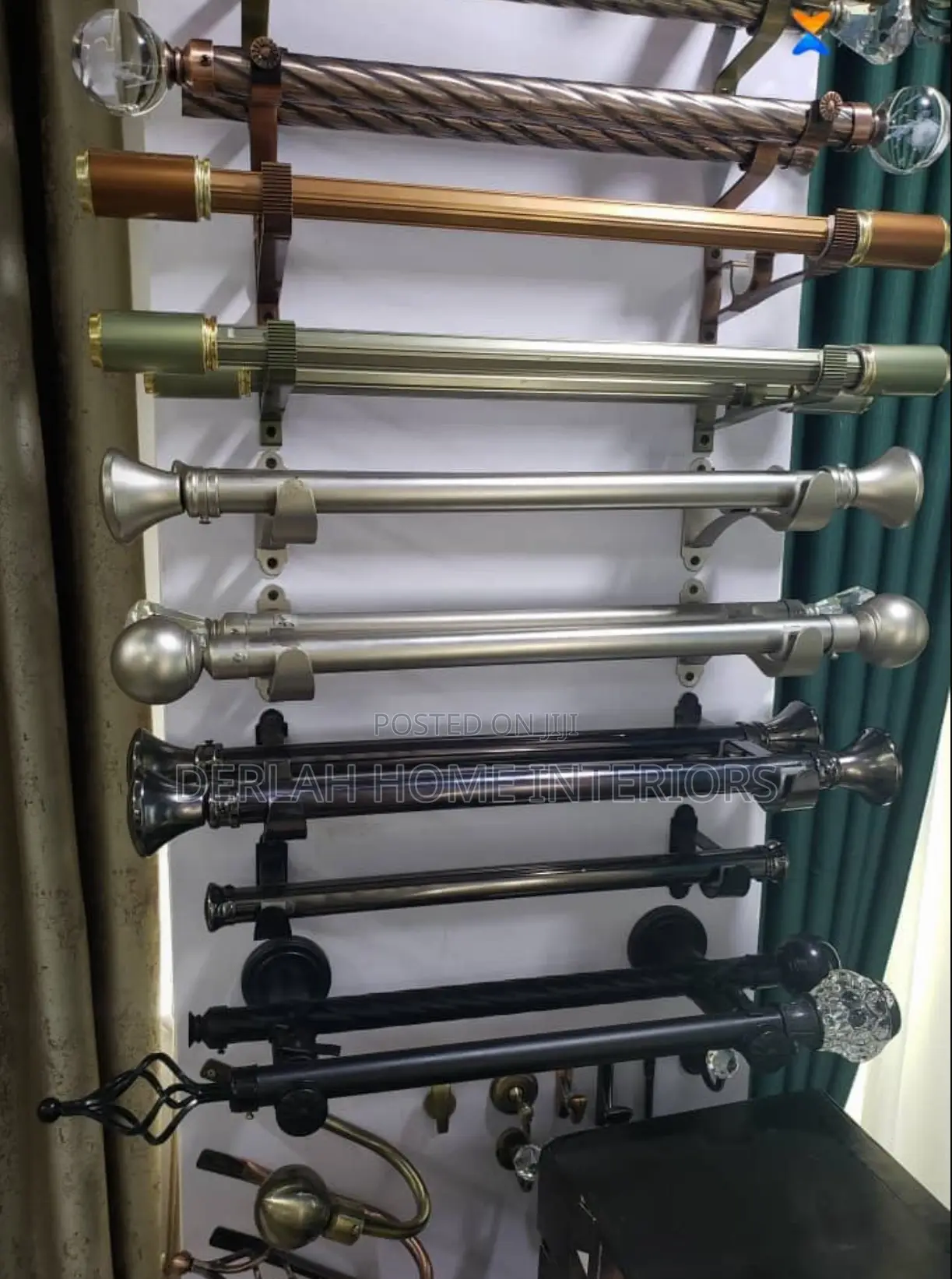 Alluminium Curtain Rods Per Meter