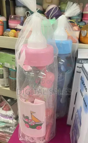 Big Boss 13-in-1 Milk Baby Feeding Bottle Gift Set -Pink.
