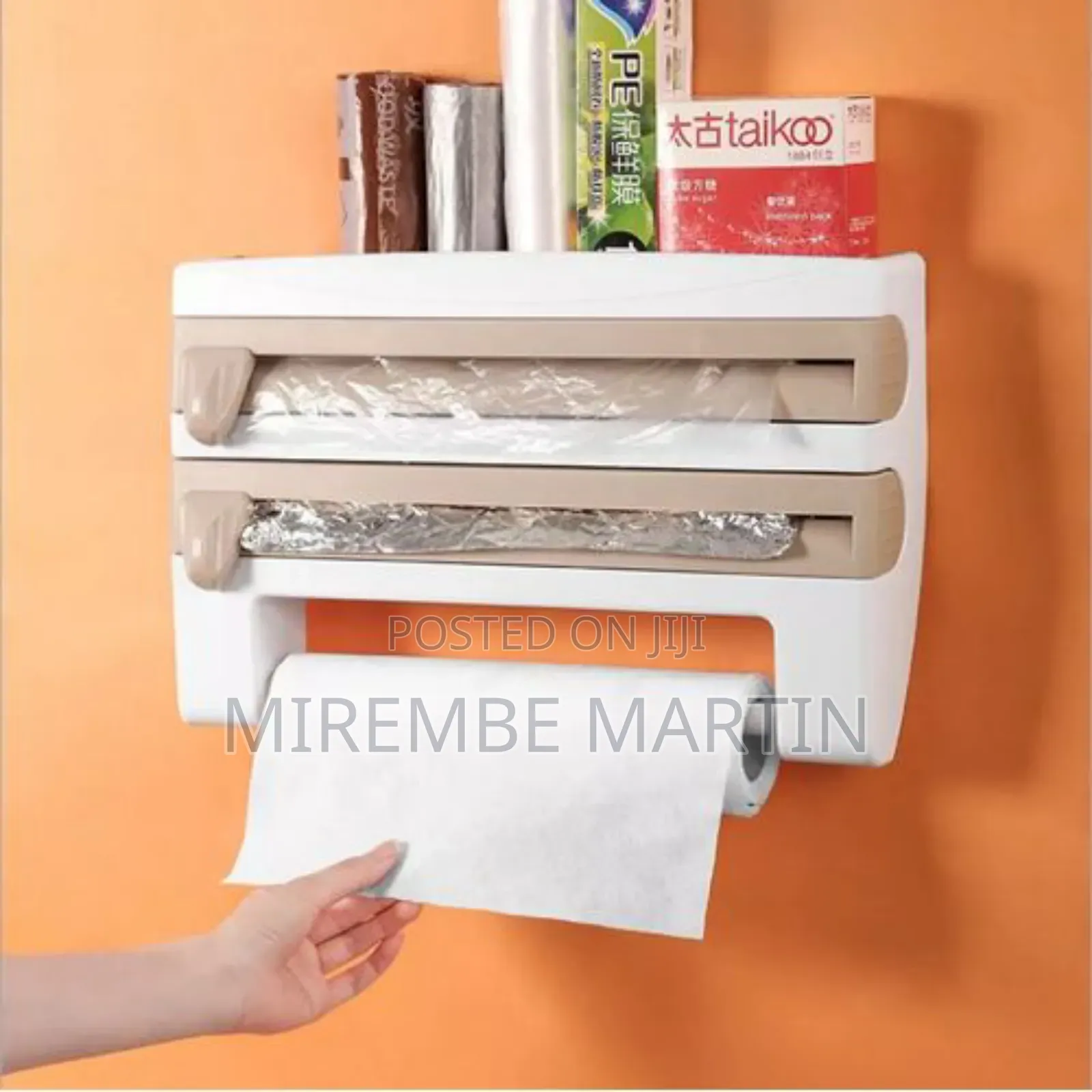 3 in 1 Paper Dispenser Kitchen Roll Dispenser