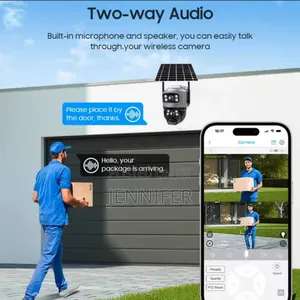 V380 4g Lte Sim Card 8mp Wireless PTZ Security Camera