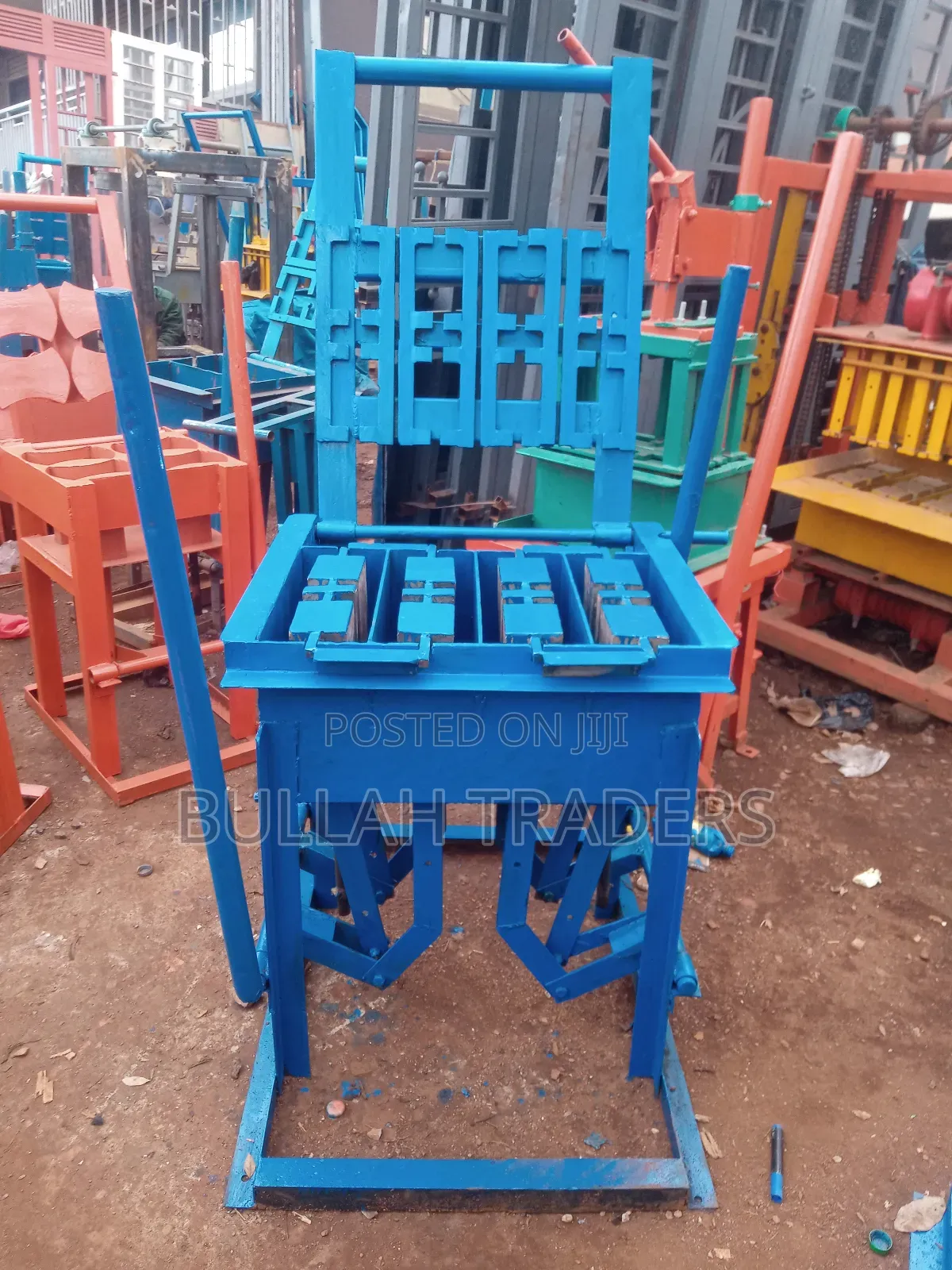 Hollow and Solid Block Making 4 in 1 Commercial Machine