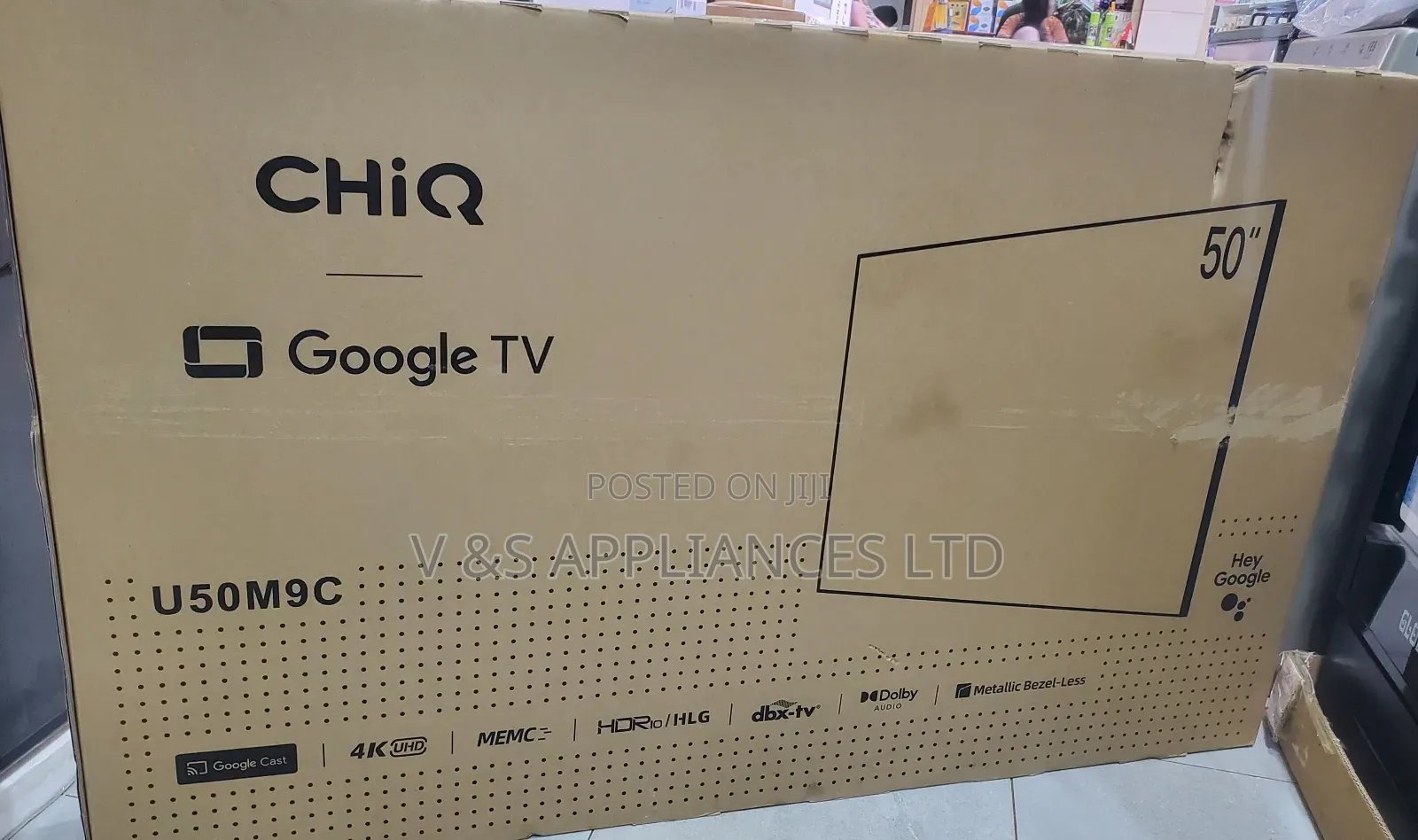 50 Chiq Google Smart Tv