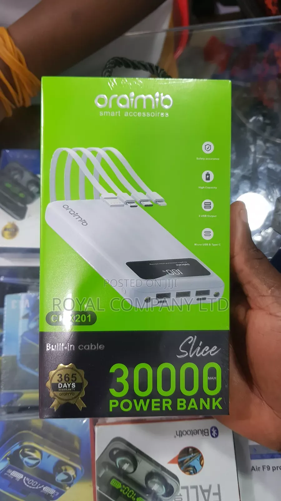 Oraimio Powerbank 30000mah