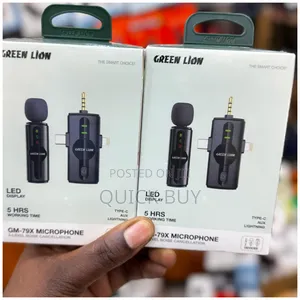 New Green Lion Gm-79x 3-in-1 Wireless Microphone