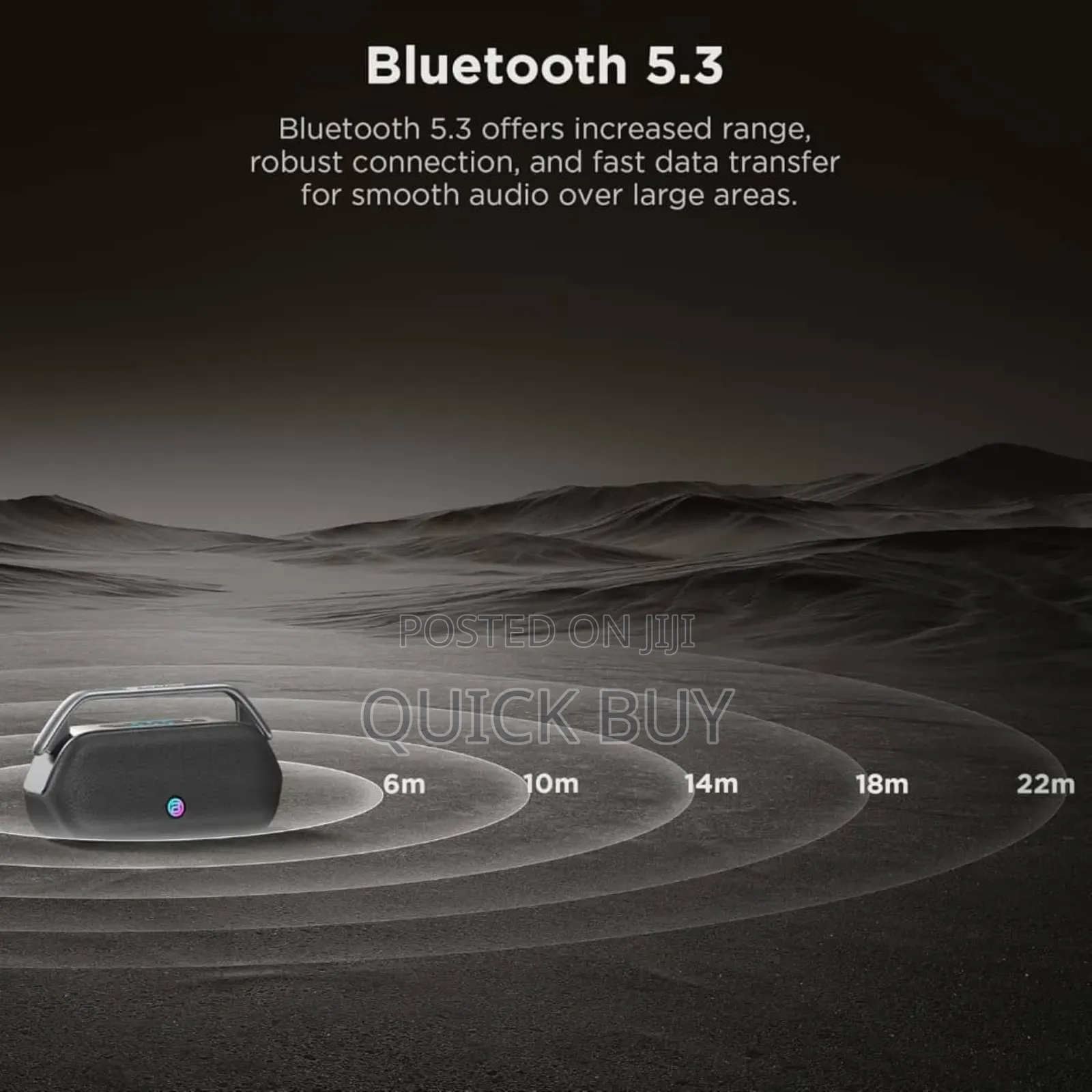 Bugani Boost Max 240w Portable Bluetooth Speaker