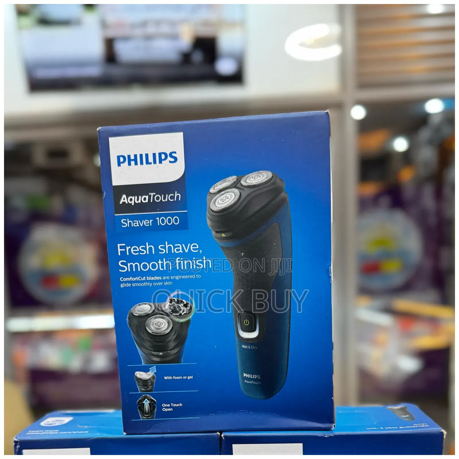Touch 1000 One Touch Open Cordless Smooth Shaver
