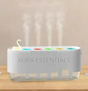 Usb Mist Humidifier With Colorful Light and Voice Control