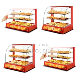 Metal Electric Glass Food Warmer