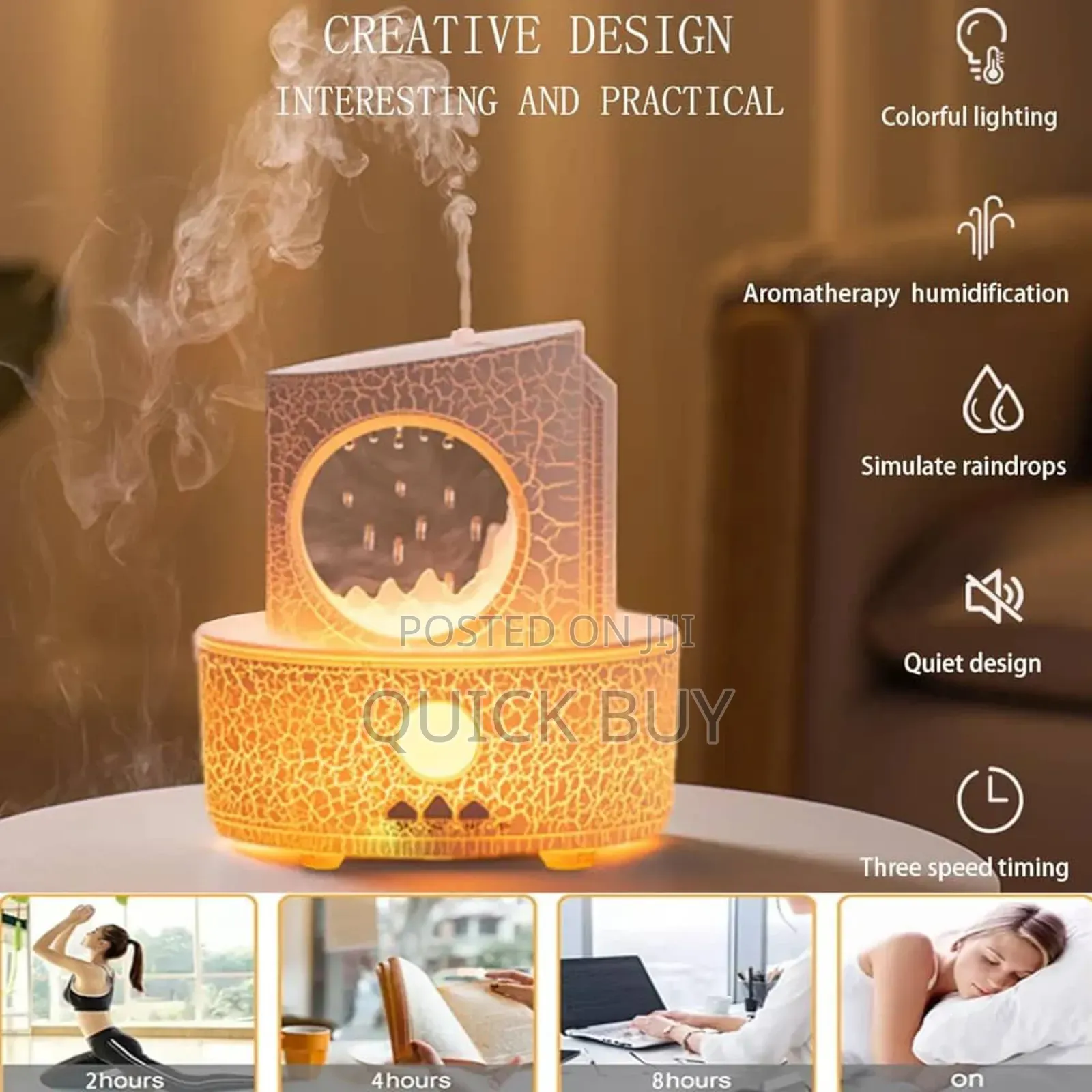 Rain Clouds Aroma Diffuser and Humidifier
