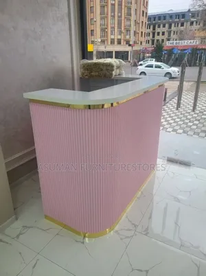 Simple Reception Desk Call Us On