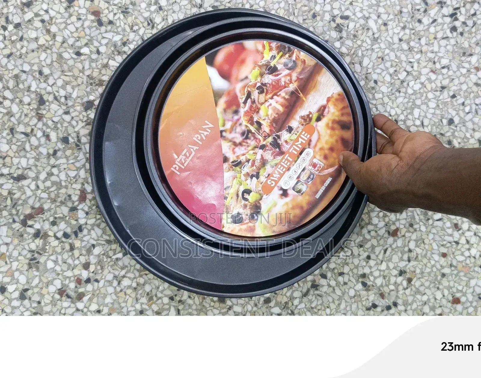3pcs Nonstick Pizza Baking Trays