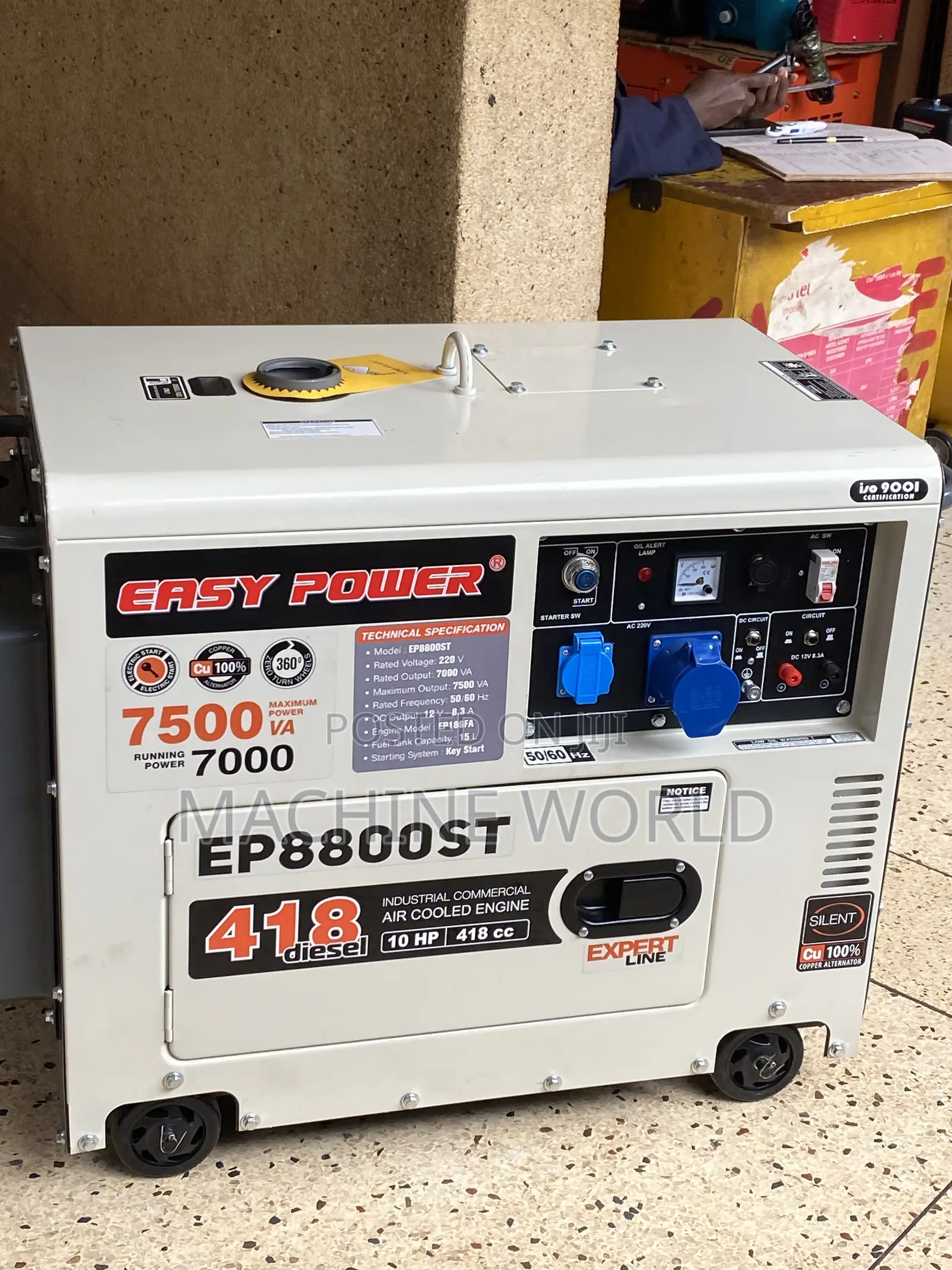 7.5kva Silent Generator Uk  Brand