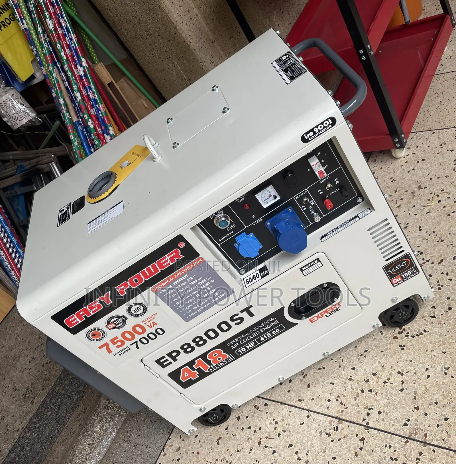 Easy Power Generator 7.5kva(Ep8800st)