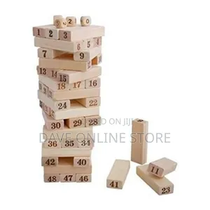 Wood Tower Game 48 Pieces