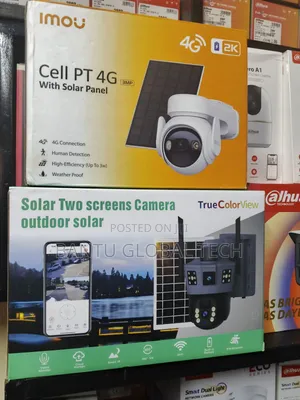 Dual Lens 4g Solar Camera