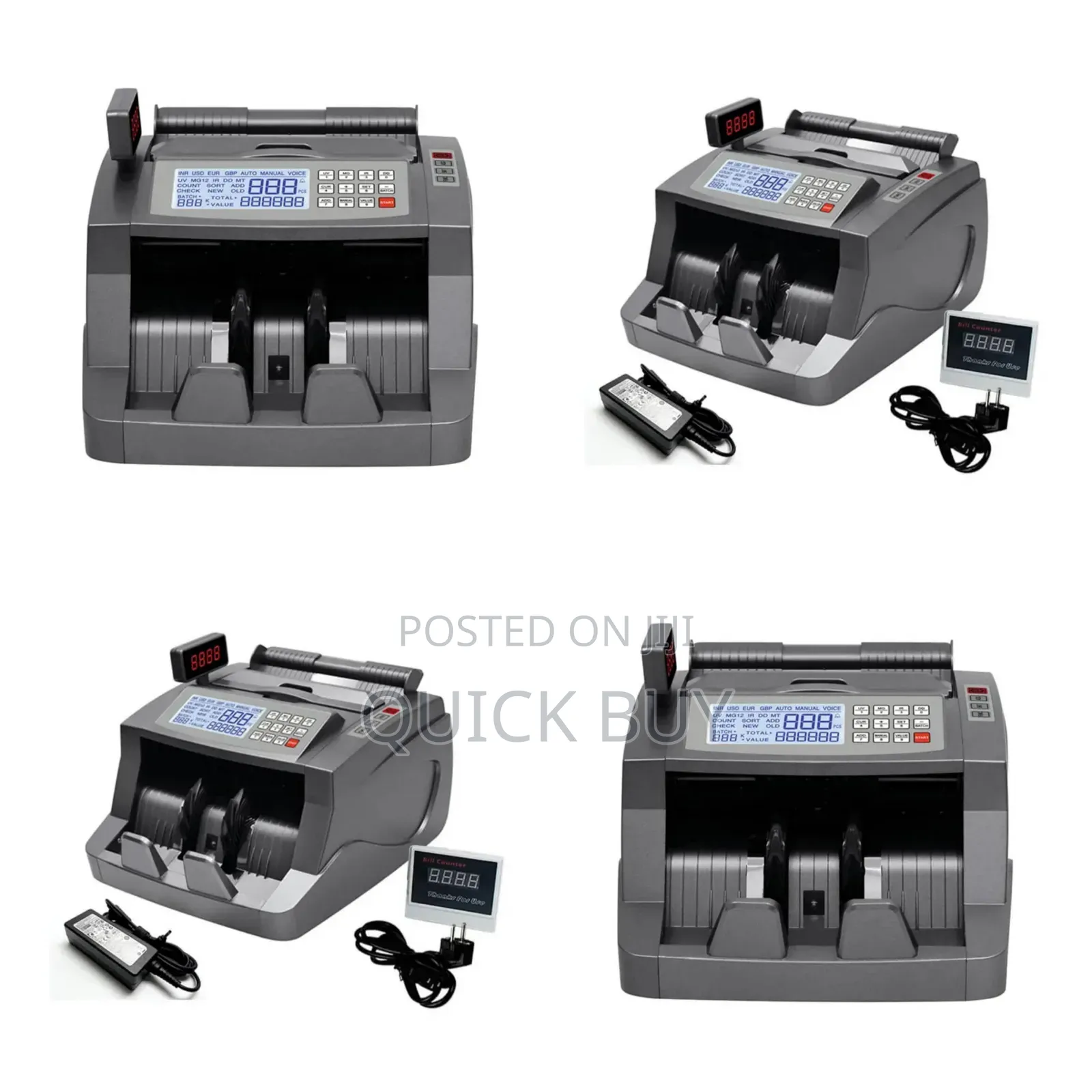 Commercial Bill Counter With Fake Money Detector