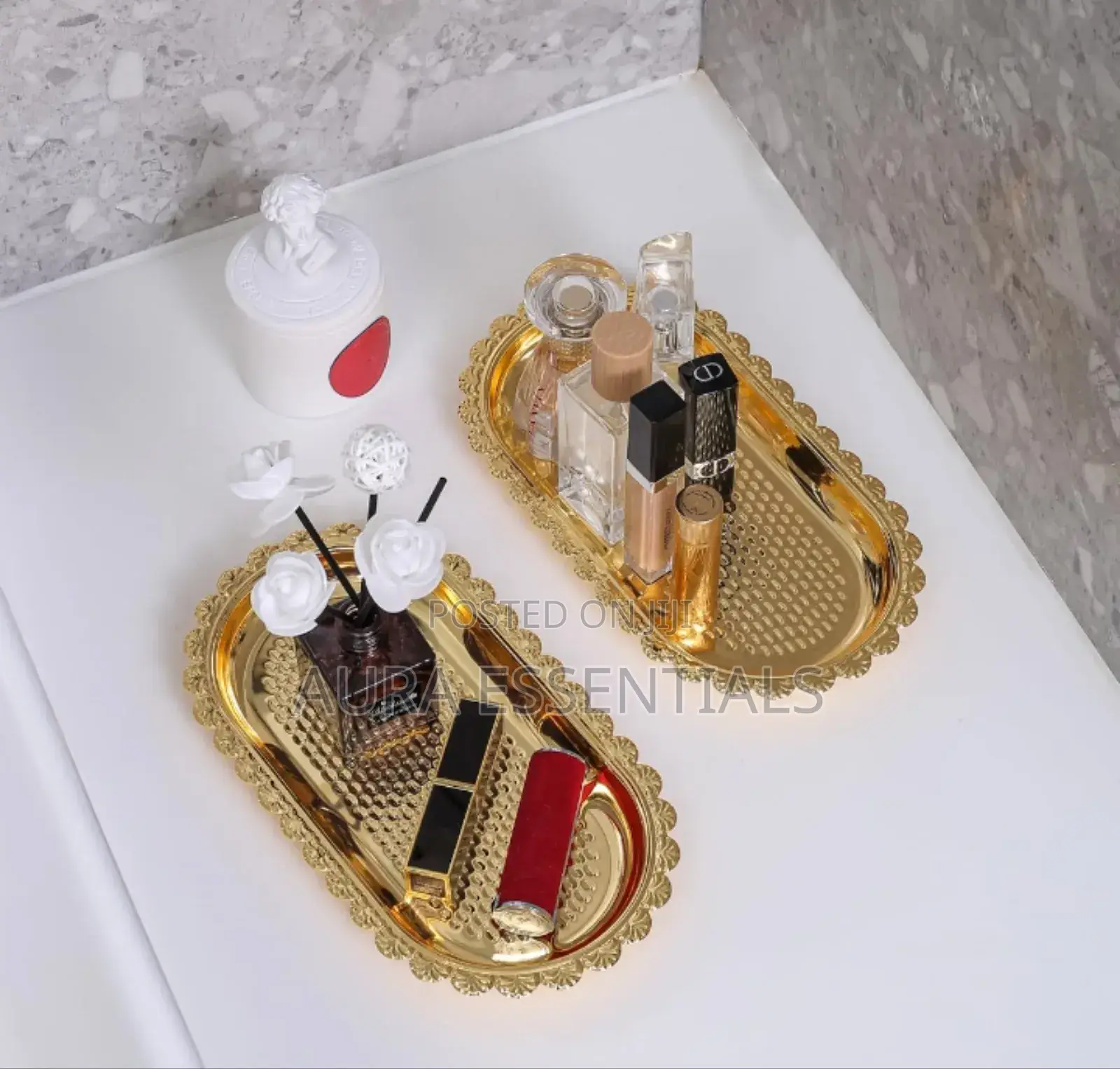 Gold Plated Mini Tray