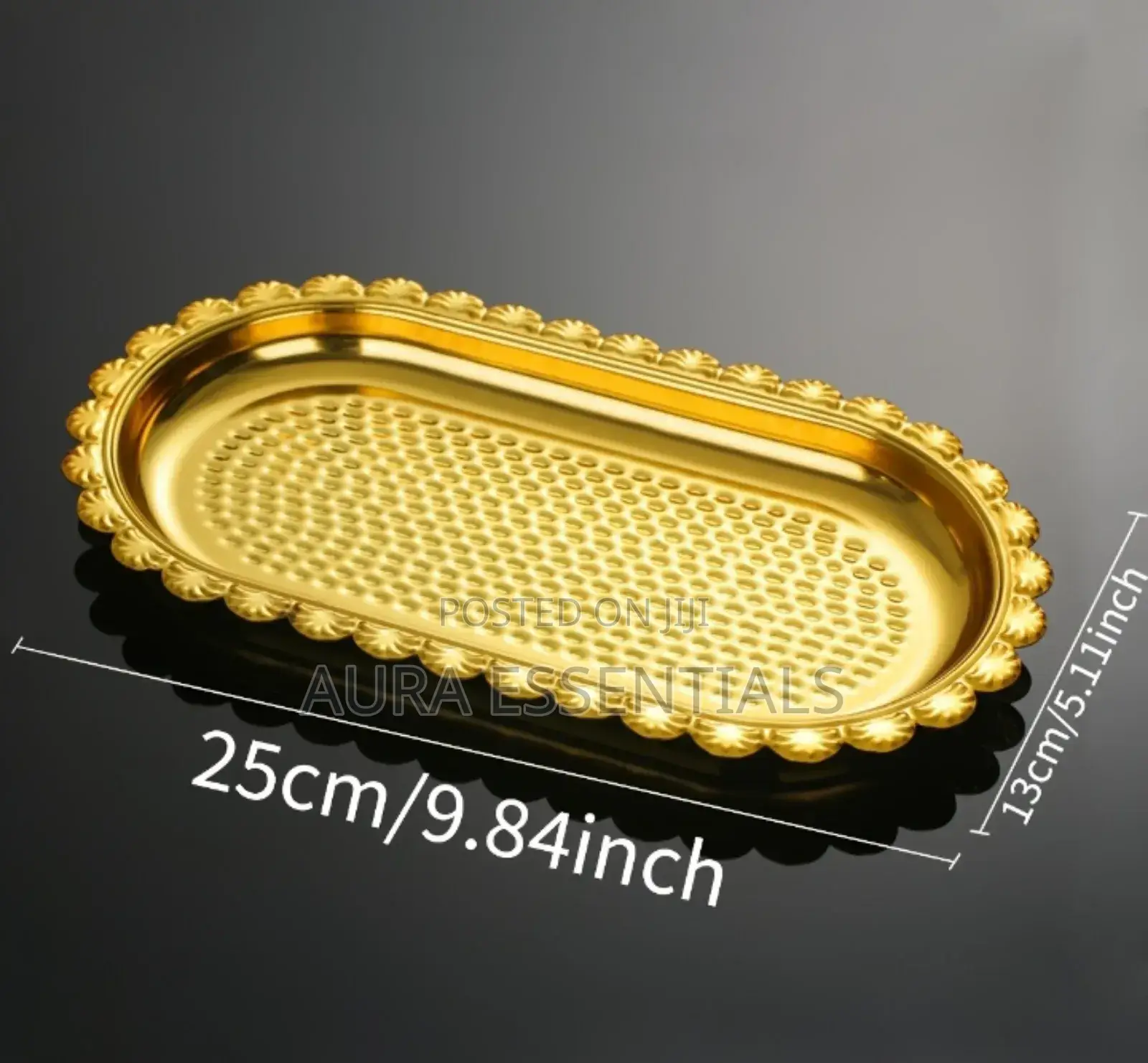 Gold Plated Mini Tray