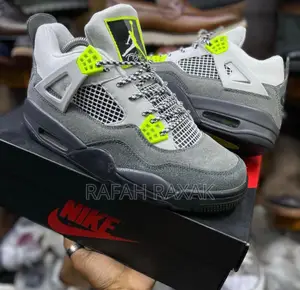Original Air Jordan 4 Retro “Neon 95” Sneakers